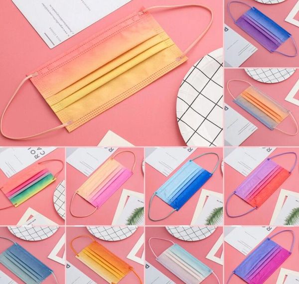 

disposable cartoon print melt-blown non-woven mouth mask breathable 95% filtration efficiency dustproof prevention of influenz face masks