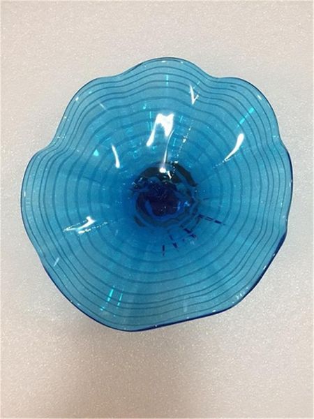 

wall lamp murano glass art 100% handmade blue colored lamps