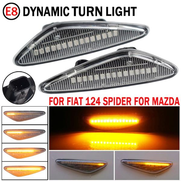 

emergency lights 2x dynamic smoke led side marker turn signal lamp light for mx-5 rx8 08-12 6 atenza gh 10-13 5 premacy cw 124 sp