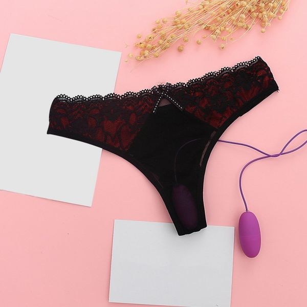 

salablewomen g string mode ees thongs slips low tail women pocket panties, Black;pink