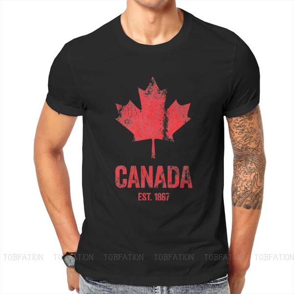 

men's t-shirts canada established 1867 t shirt men ofertas big size crewneck tshirt cotton casual clothes, White;black