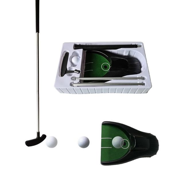 

golf training aids automatic ball return machine exerciser kick back putting cup