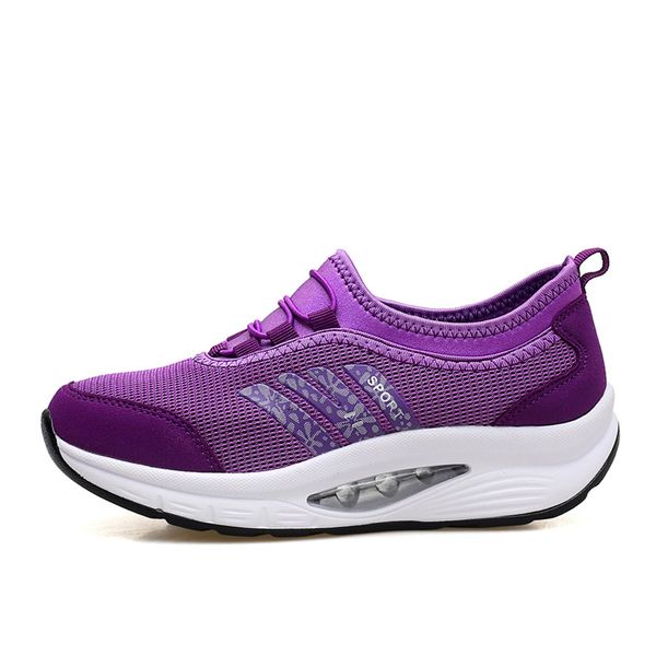 

2020 new europe and america cross border large size mom shoes shake rocking shoes womens shoes 2019 summer for square dance breathable, Black;white