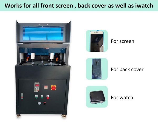 

power tool sets mobile phone touch screen glass plane automatic polishing machine to remove scratches repair polish and grind