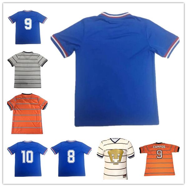 

1974 1997 unam cruz azul retro soccer jersey maillot foot 74 97 miga mx camiseta de futbol football shirts uniforms thailand quality 0086, Black;yellow