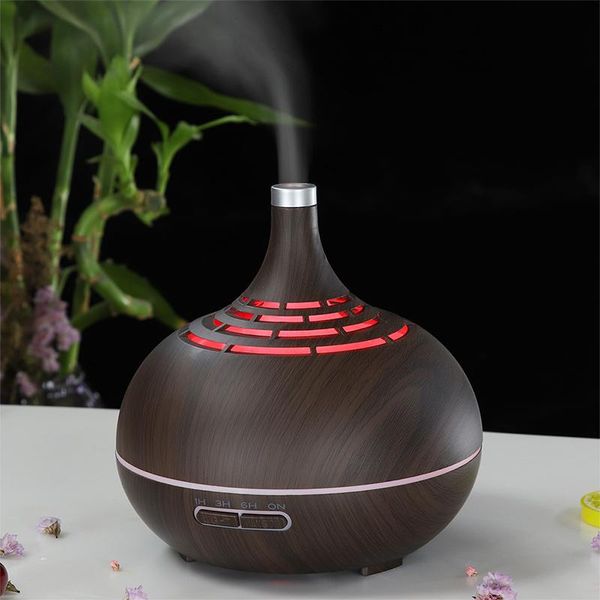 

400ml aroma essential oil diffuser electric ultrasonic air humidifier fogger led light aroma diffuser mist maker for home