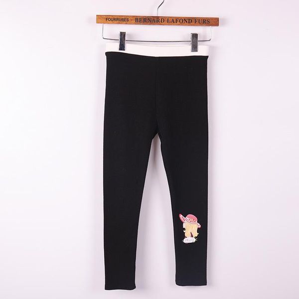 

trousers 2021 sell well autumn girls cotton pants capris children kids clothes cartoon printing e leggings, Blue