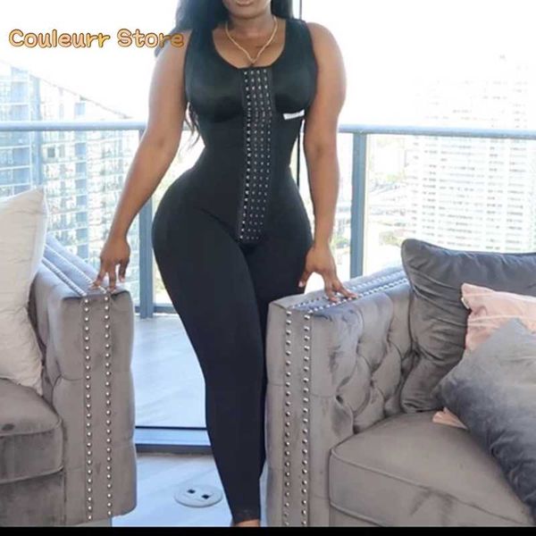 

women's shapers fajas corset bodysuit tummy control cincher postpartum siamese leggings shapewear slimming sheath woman flat belly body, Black;white