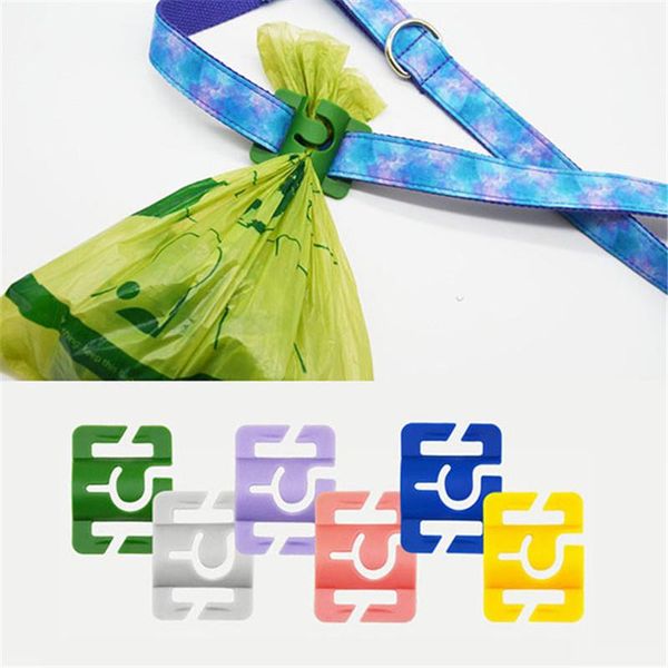 

dog travel & outdoors poop bag holder waste carrier pet supplies sturdy durable traction rope distributor dogs leash dispenser clean tools