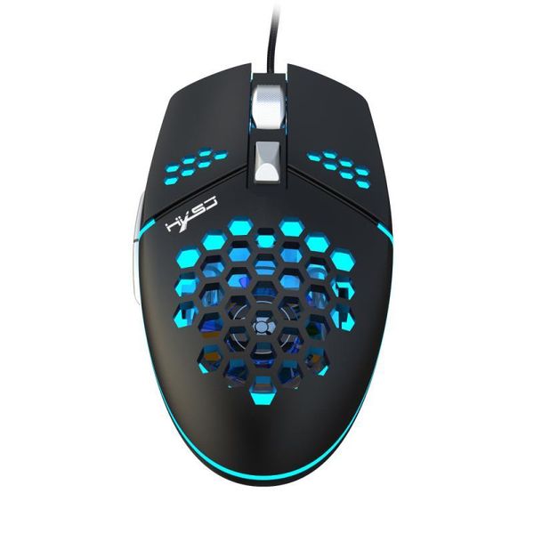 

mice gaming mouse fan macro programming wired hole 8000dpi adjustable anti-sweat design with breathing lights