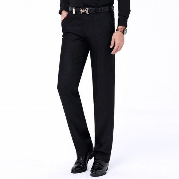 

men's suits & blazers trousers for men dress pants formal business classic suit mens office work loose fit male casual brand the, White;black