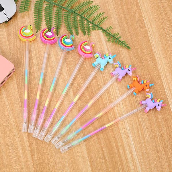 

pen korean cartoon unicorn fluorescent neutral for students
