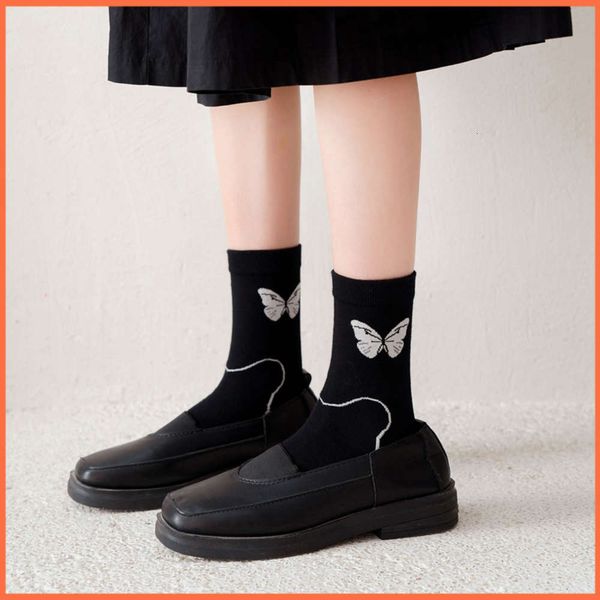 

painting black white butterfly high rubber cotton