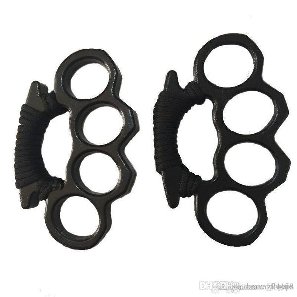 

new gilded thick 13mm steel brass knuckle duster color black plating silver hand tool clutch 4 5qd ww 001