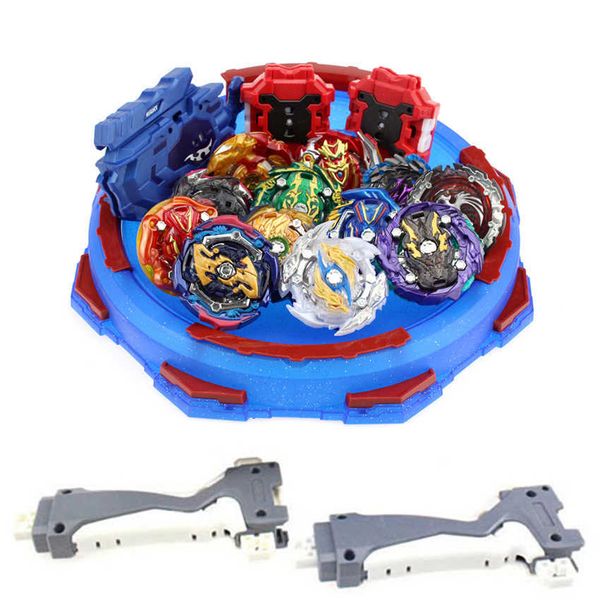 Topie Beyblade Arena Metal Fusion AVEC Lanceur Bayblade Blyblade Beplade с Launcher Kids Bey Blade Blade Toys для детей X0528