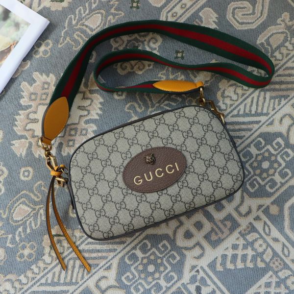 

gucci wholesale designerbag gg high-end womanbag menbag fashion bag handbag crossbody bags classic pattern leather stitching canvas retro ca
