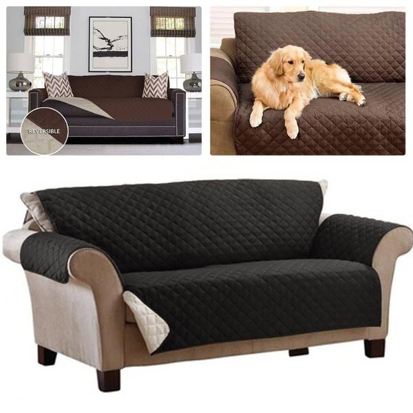 

chair covers sofa cover stretch solid color thick slipcover for living room pets cushion towel