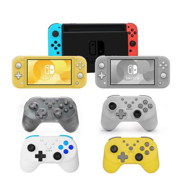 

game controllers & joysticks switch or lite controller wireless gamepad nfc bluetooth connection dual motor vibration body feeling