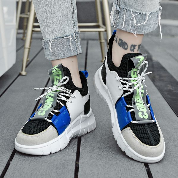 

mens sneakers breathable casual running shoes outdoor walking sports shoes lace-up zapatillas deportivas men flat shoes