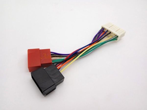 

car gps & accessories 12-105 iso standard harness radio adapter for ssang yong 2002+ (select models) daewoo