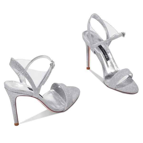 

2021 summer new fashion stilettos buckle strap french girl sandals banquet dress large size bride wedding shoes, Black