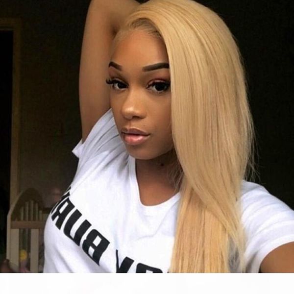 

closure wig human hair wigs straight 27 colored human hair wigs for black women inch pre plucked lace front wig full, Black;brown