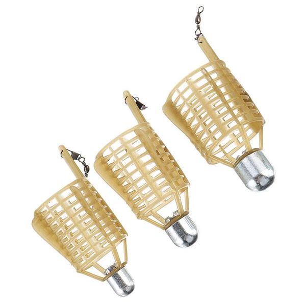 

fishing accessories 3pcs bait cage lure trap basket tackle