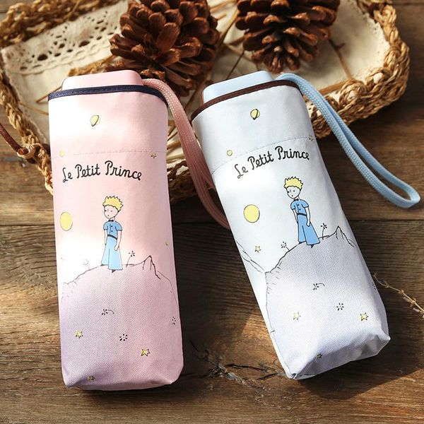 

umbrellas women rain umbrella cartoon folding gift female sunny parasol anti-uv lovely paraguas mini pocket travel