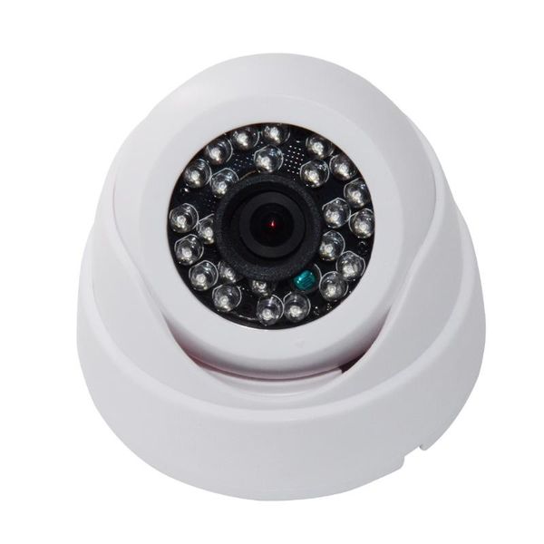 

cameras hd 1200tvl security dome camera cctv surveillance night vision 1/3" cmos ir-cut plug and play