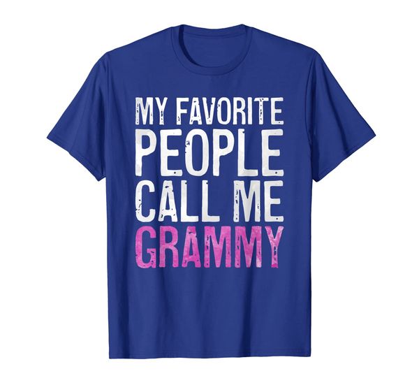 

my favorite people call me grammy t-shirt mother's day shirt, White;black