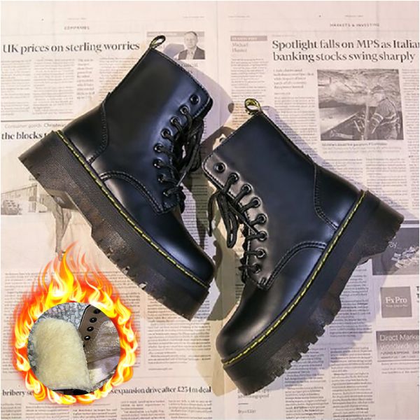 

2020 motorcycle women's boots winter soft leather shoes black botas wedges female lace up platforms women white botas mujer k810