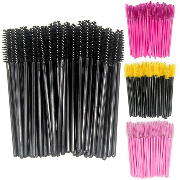 

eyelash curler kimcci 50pcs brush disposable false eyebrow comb mascara wands applicator wand brushes spoolers makeup