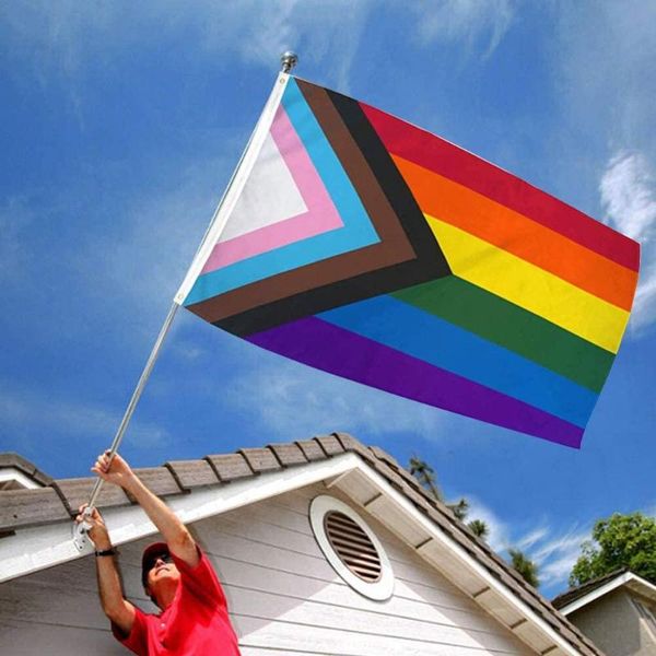 

party decoration 3x5ft gay pride rainbow flag homosexual philly banner progressive peace flags lesbian community supports lgbt