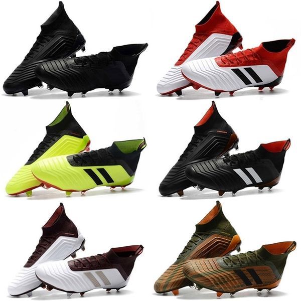 

lace-up ace predator 18.1 fg soccer cleats chaussures de football boots mens high soccer shoes predator 18 football shoes