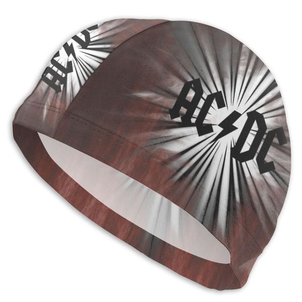 

wide brim hats swimming accessories adults men/women high elastic waterproof pu fabric protect ears long hair cap, Blue;gray