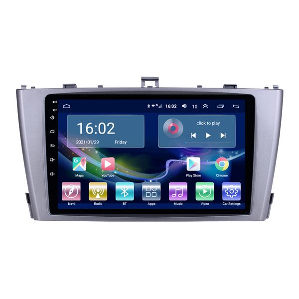 Navigazione GPS Car Video Player Multimedia Radio Android 10 9inch-RAM Audio-2Din Touch Screen per Toyota Avensis 2009-2015