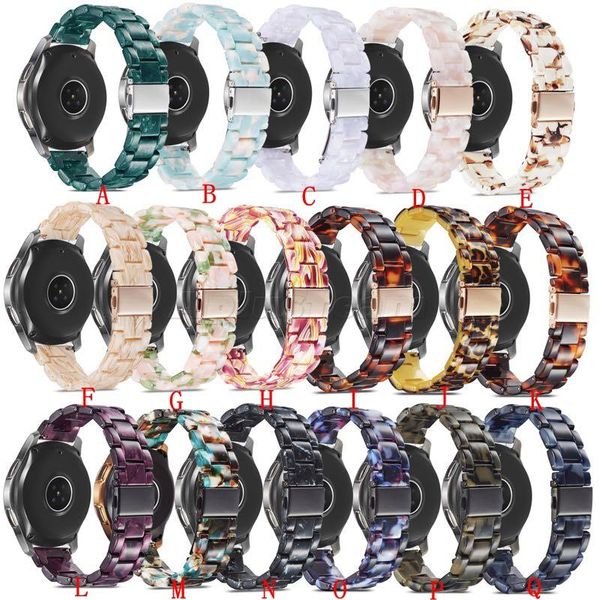 Harz-Uhrenarmband für Samsung Watch 6 5 4 Band 42 mm 38 mm Gürtel für Iwatch 6 Series 5 4 3/2 Armband 44 mm 40 mm Uhrenarmband