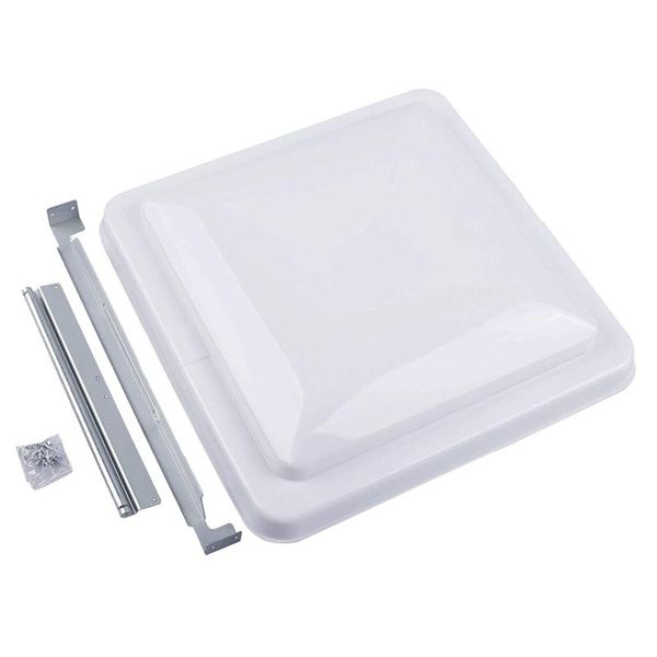 

parts 14x14 inch universal rv roof vent cover rust-proof lid replacement for rv, trailer,camper,motorhome