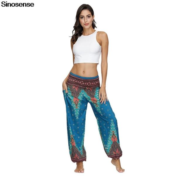 

women's pants & capris women sports dance harem 2021 summer autumn fashion female high waist loose trousers casual joggers, Black;white