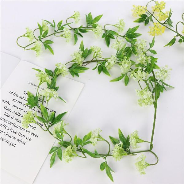 

decorative flowers & wreaths festive and wedding decoration hydrangea vine simulation plant wall hanging pography flower home