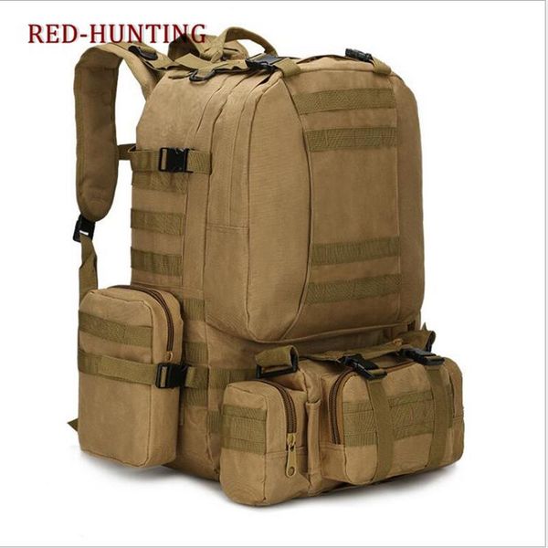 

outdoor bags 60l military molle tactical backpack rucksack assault travel hiking sport rucksacks backpacks hunting army bag