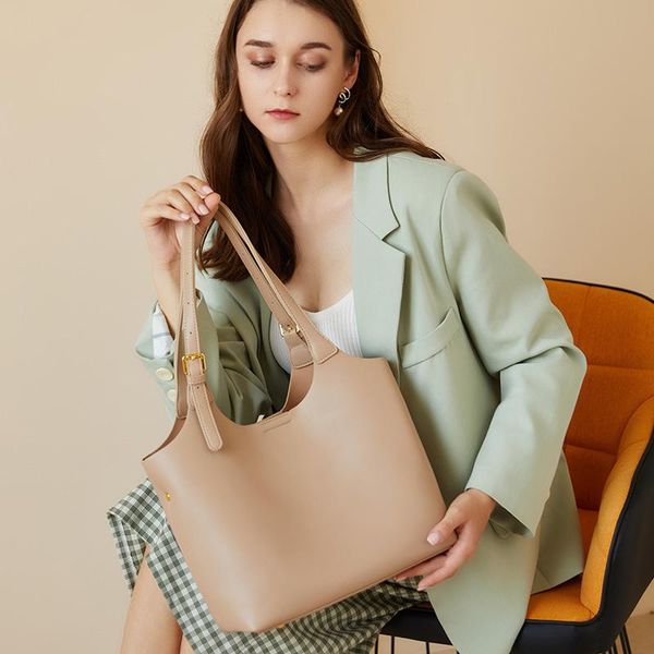 

evening bags light luxury women's bag high-quality handbag 2021 korean style shoulder messenger soft leather autumn winter large capaci