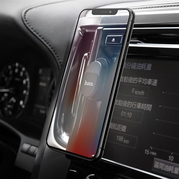 

cell phone mounts & holders hoco universal magnetic holder fixed support shockproof multifunctional car dashboard gps pda silicone mount for