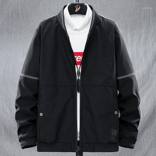 

men's jackets fashion and coats windbreaker 2021 spring autumn clothing, Black;brown