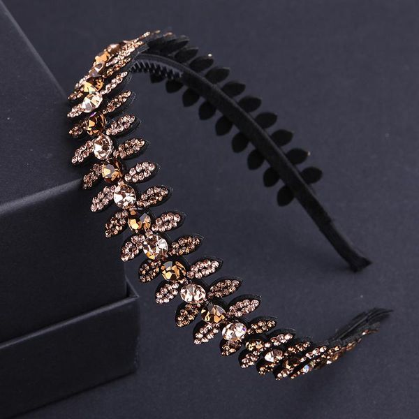 

hair accessories full drill with tooth slip headband luxury water hoop high-grade crystal hairpin female