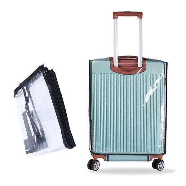 

toiletry kits 1pcs luggage case suitcase protective cover apply to 20''-30'' travel accessories pvc transparent dust