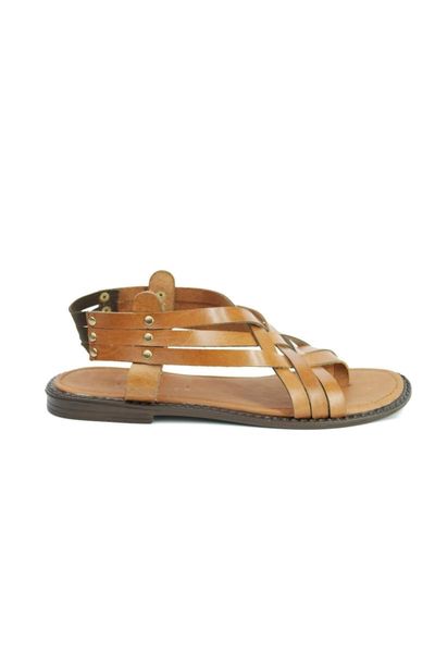 

sandals special mesh design tan, Black
