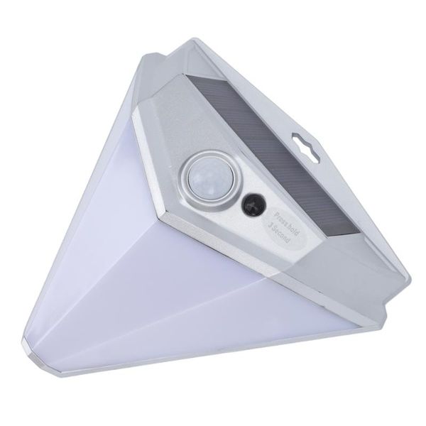 

wall lamp 1pc hanging light solar-powered garden novel intelligent silver