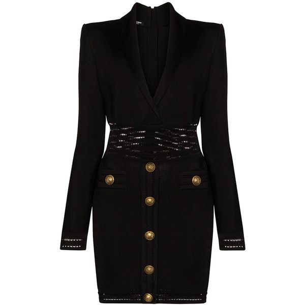 

autumn unique design women knit sheath dresses notched collar hole waist high street slim stretchy dress, Black;gray