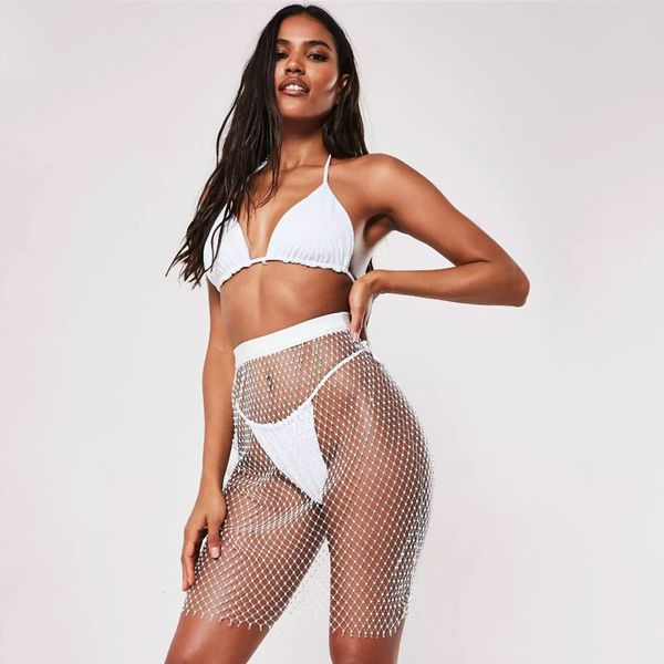 

fashion metal crystal party belly scarf beach wrap club dance 7a24, Black